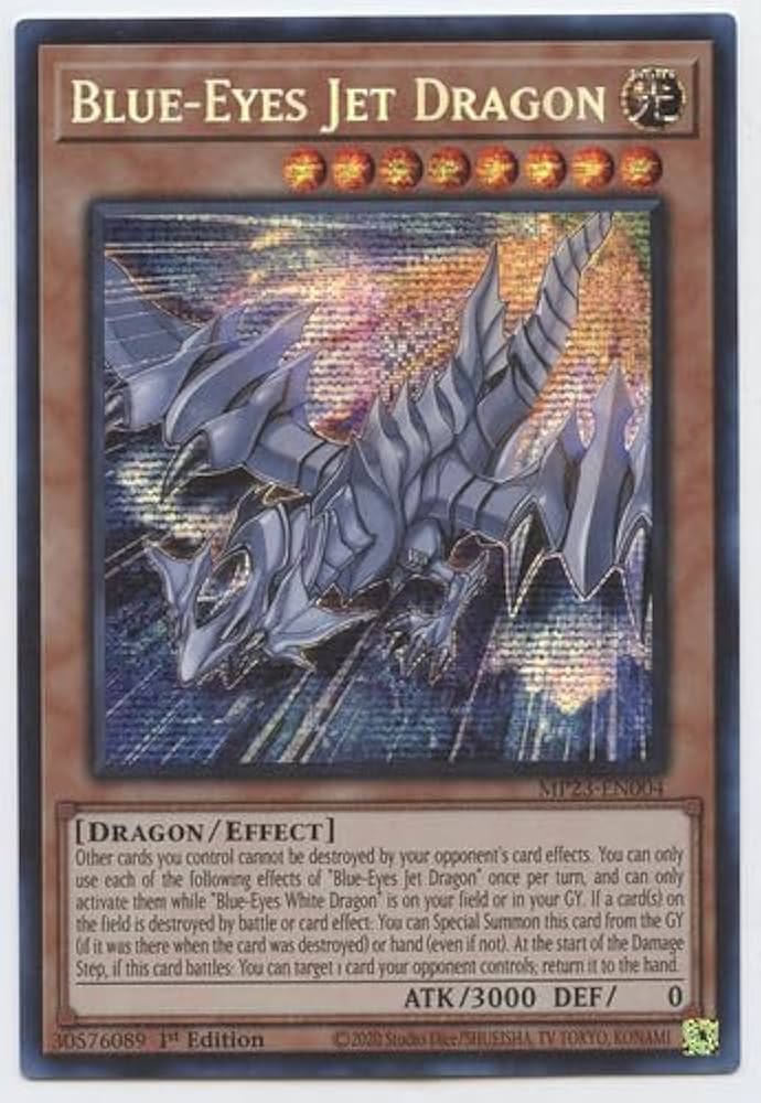 Amazon.com: Blue-Eyes Jet Dragon - MP23-EN004 - Prismatic